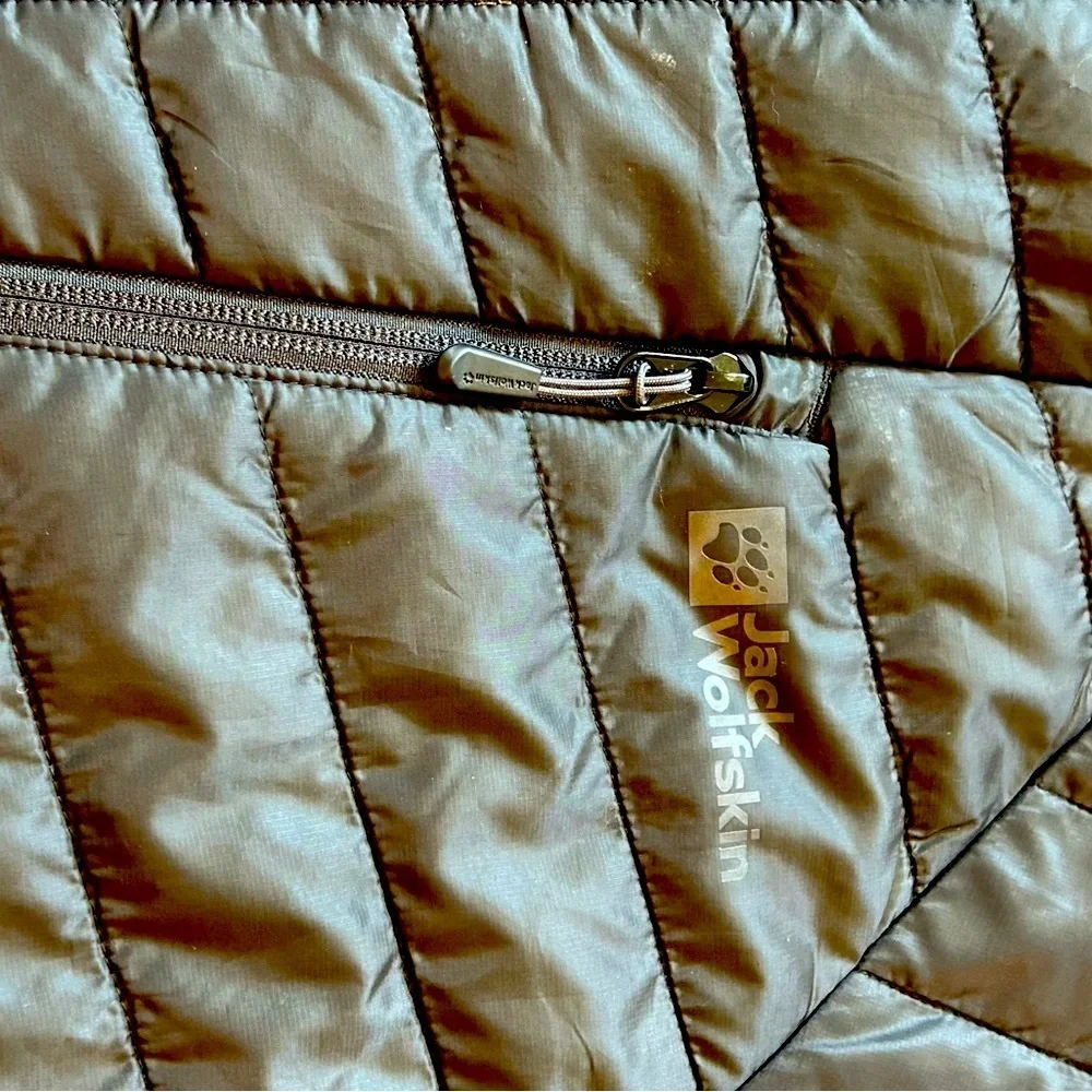 Jack Wolfskin Routeburn Pro Men's Black Puffer Jacket - Picture 10 of 12